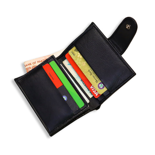 Button Closure Wallet